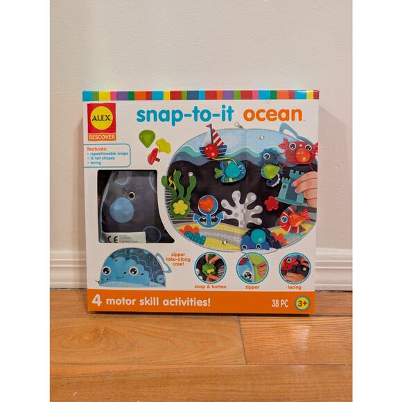 Motor Skill Activities Set for Toddlers - Picture 1 of 4